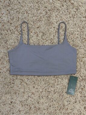 Wild Fable Women's Gray Cropped Spaghetti-Strap Tiny Tank Top. Size S. NWT!